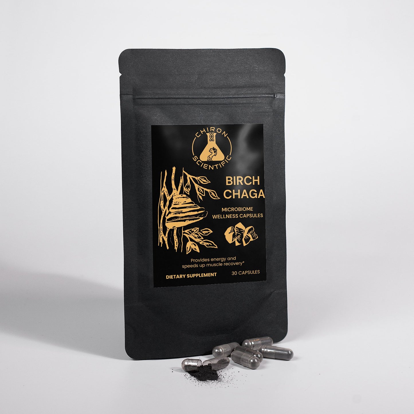 Birch Chaga Microbiome Wellness Capsules-2
