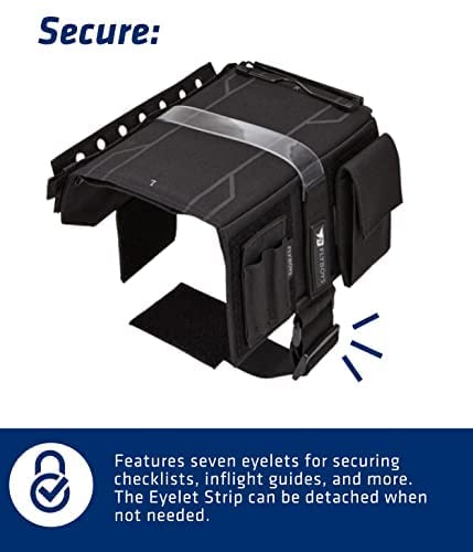FlyBoys Reversible Kneeboard - Clipboard & Pen Holder - Reconfigurable