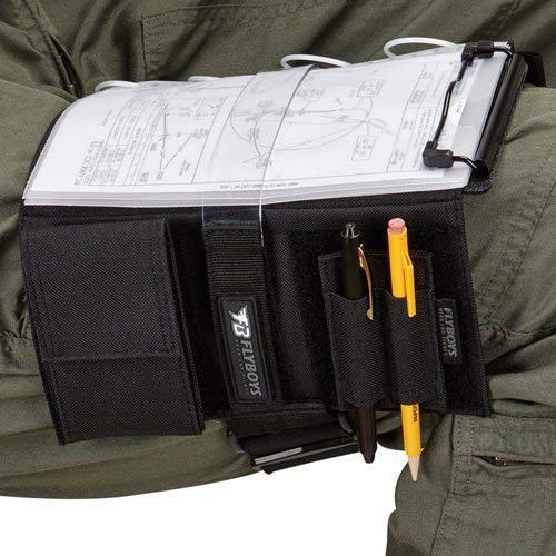 FlyBoys Reversible Kneeboard - Clipboard & Pen Holder - Reconfigurable