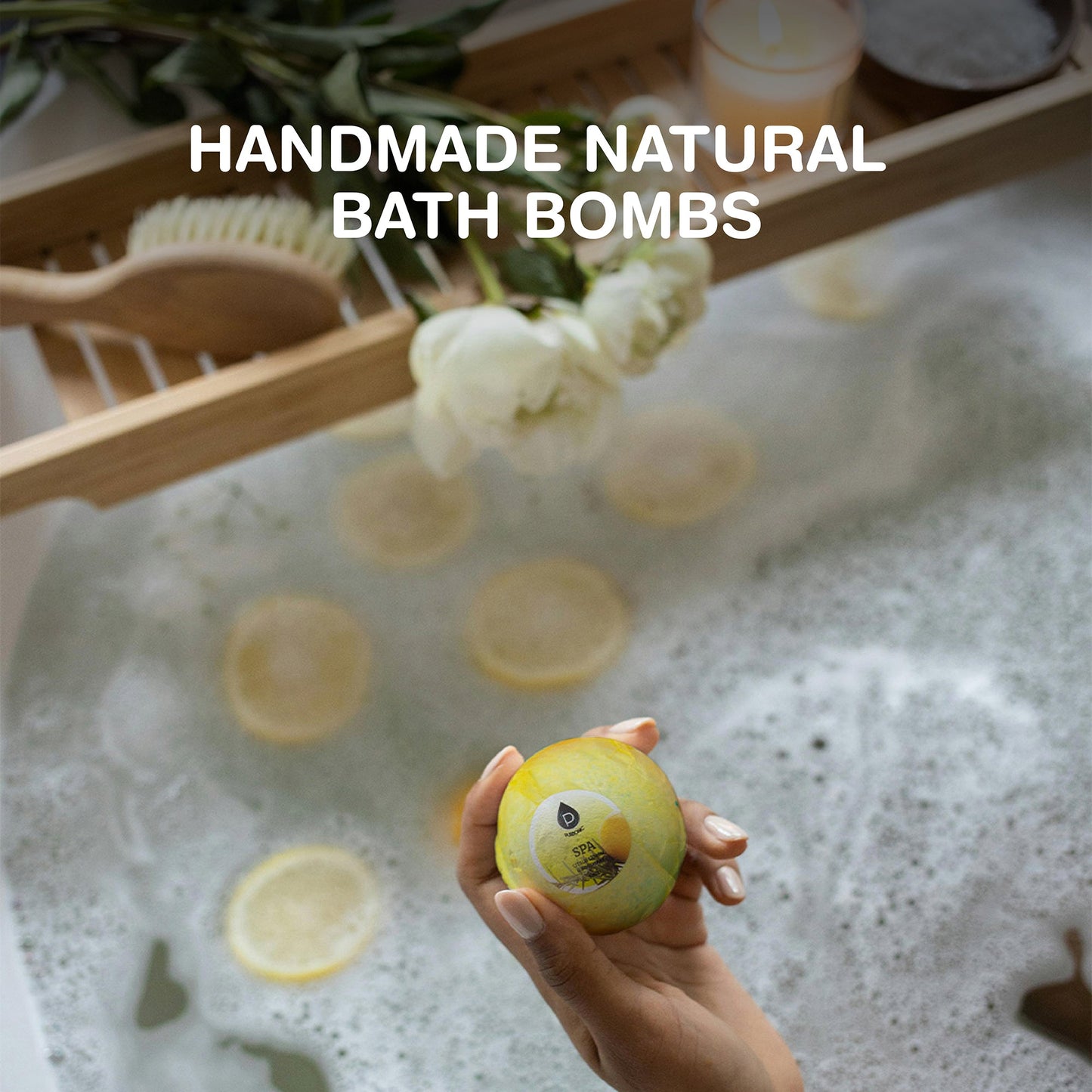 10 Pcs of Handmade, Natural and Organic Bath Bombs-2