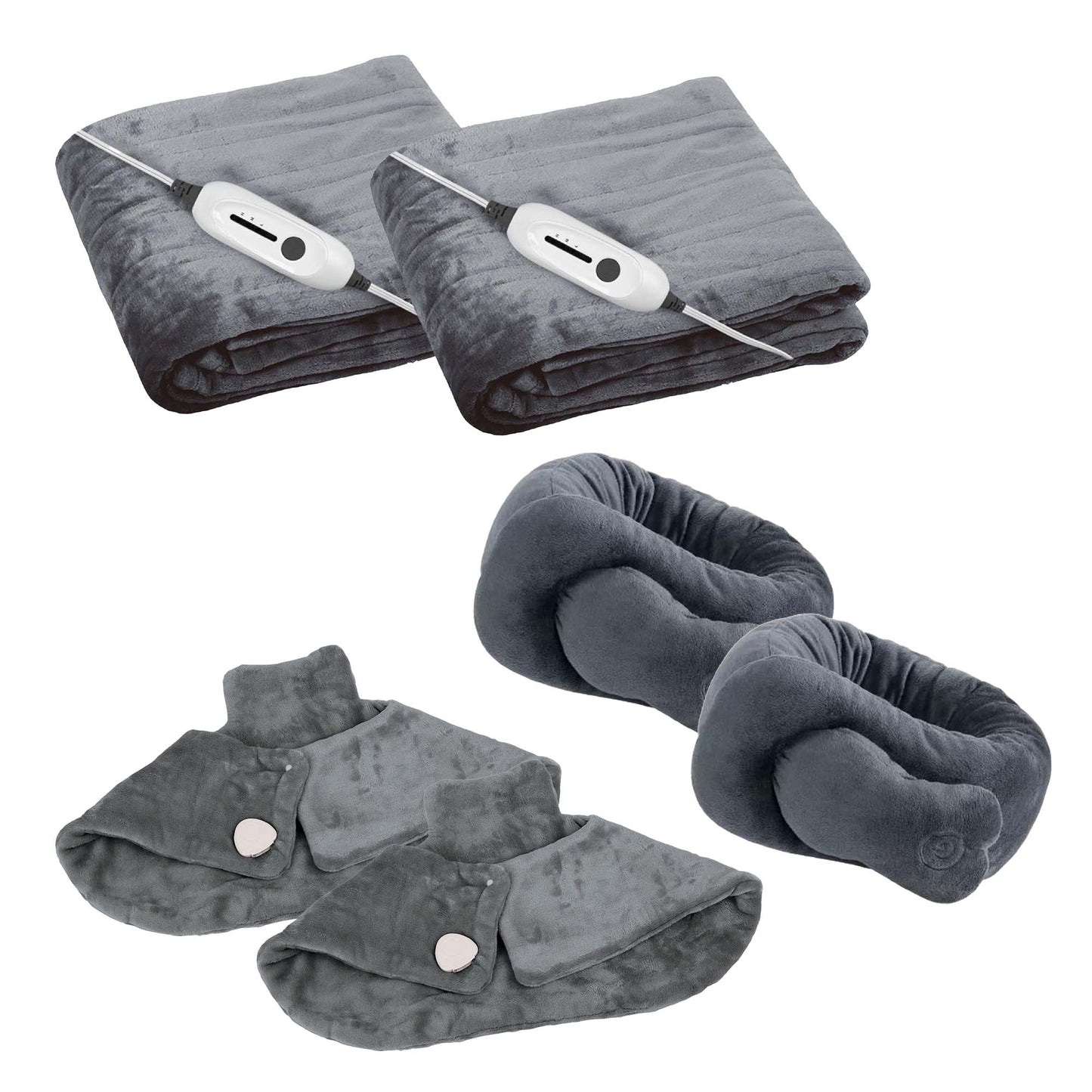 ๐ Father's and Mother's Day Ultimate Comfort Bundle: Heated Blankets & Relaxing Massagers! ๐-0