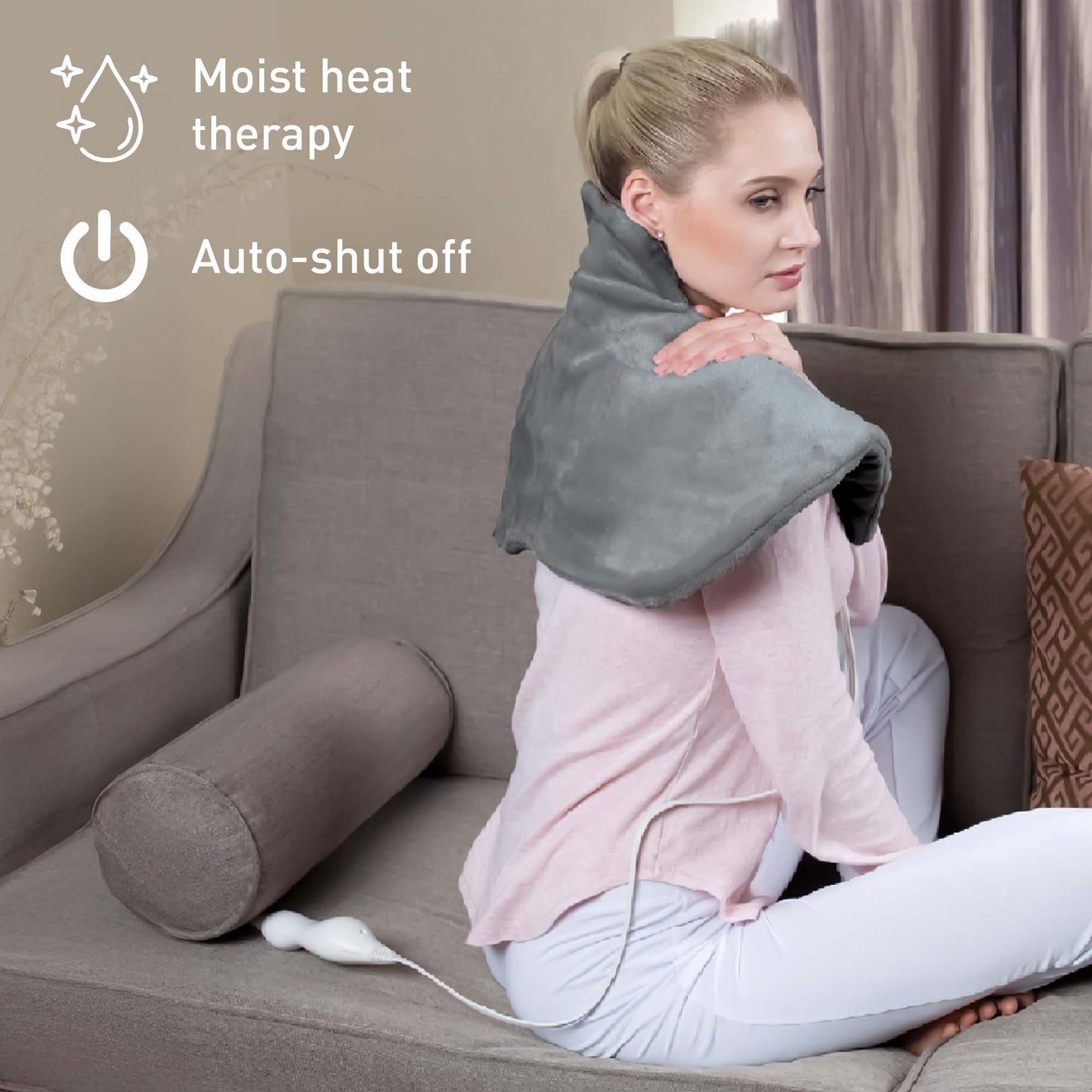๐ Father's and Mother's Day Ultimate Comfort Bundle: Heated Blankets & Relaxing Massagers! ๐-1