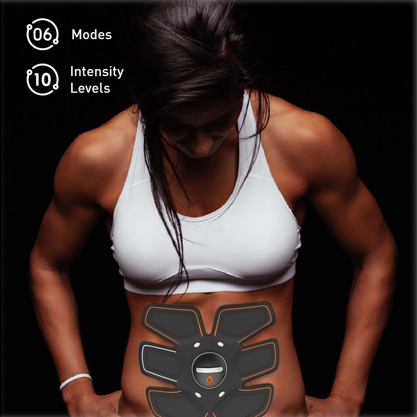 Pursonic Wireless Muscle Stimulator & Abdominal Toning Massager Set-1