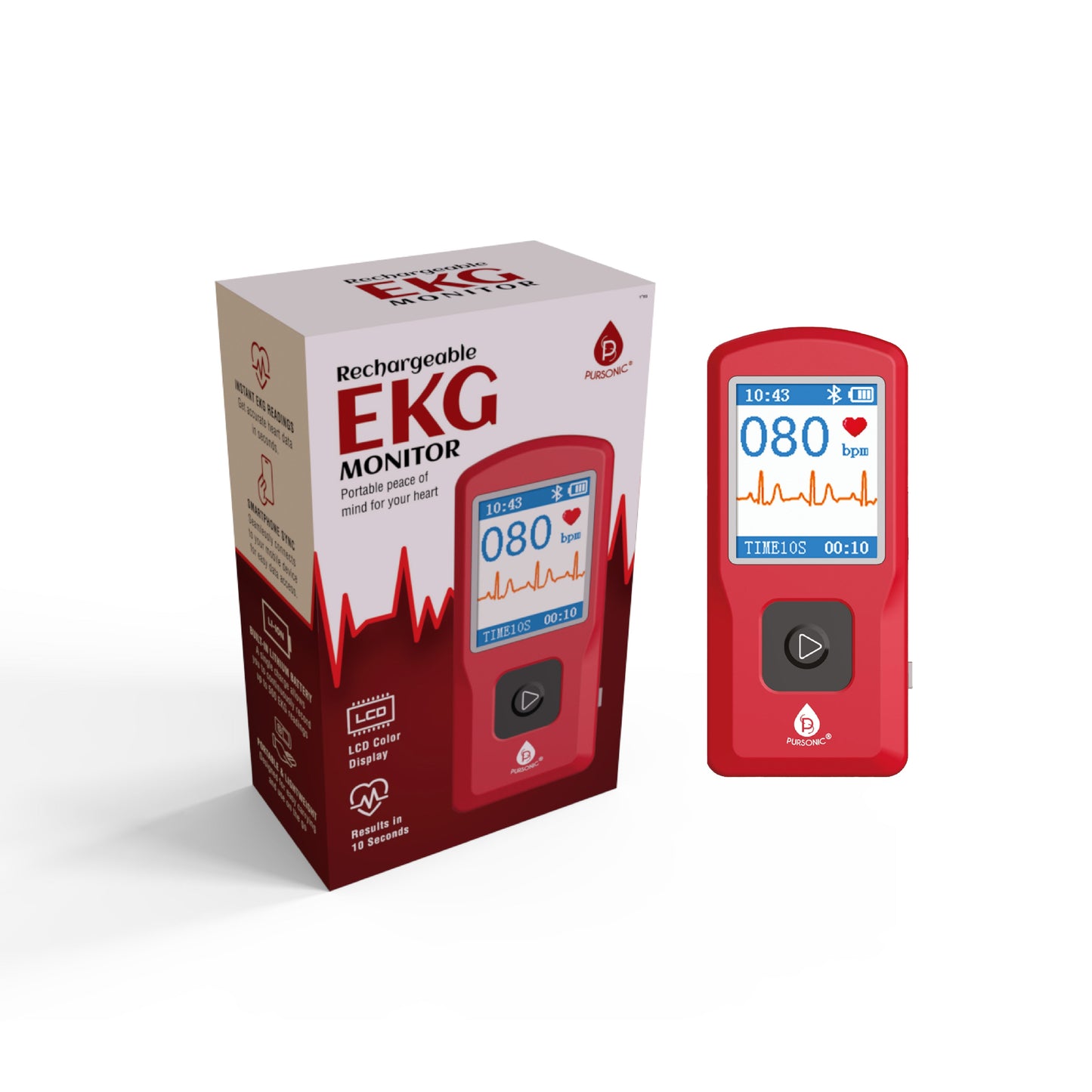 Rechargeable EKG Monitor-0