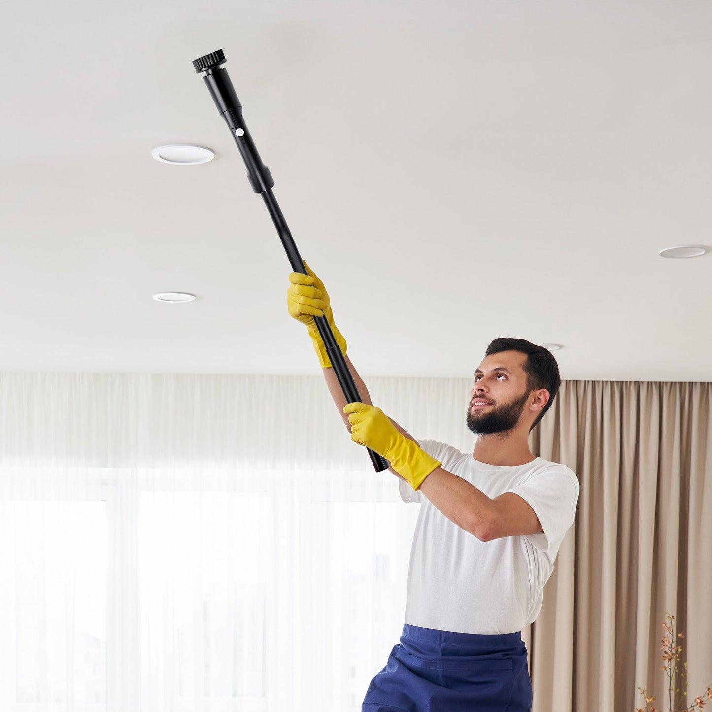 Rechargeable Electric Scalable Scrubber Brush – Reach New Heights in Cleaning-4