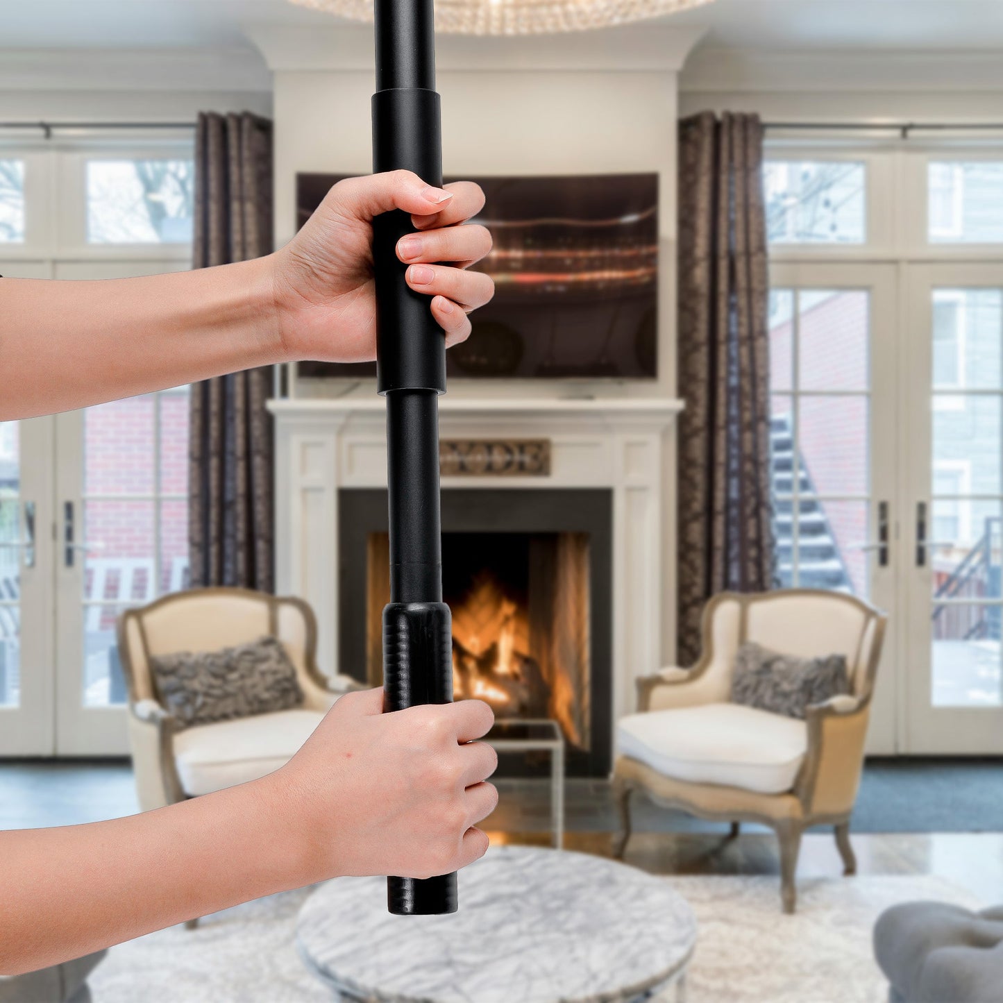 Rechargeable Electric Scalable Scrubber Brush – Reach New Heights in Cleaning-3