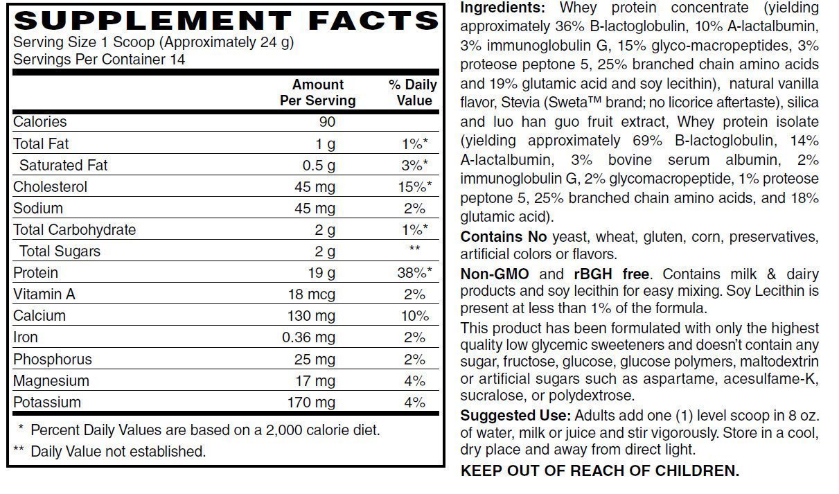 Active Life Vanilla Whey Powder-1