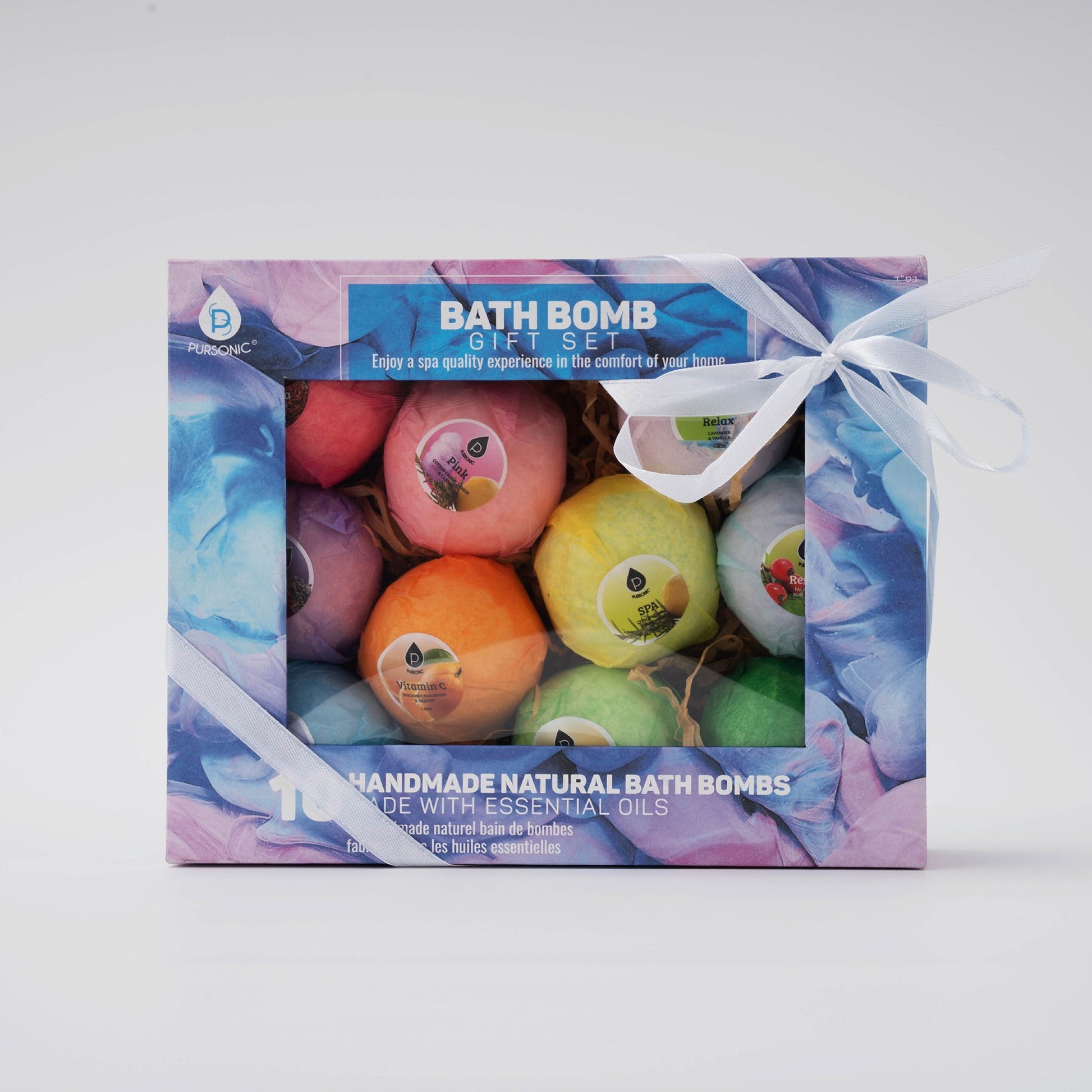 10 Pcs of Handmade, Natural and Organic Bath Bombs-0