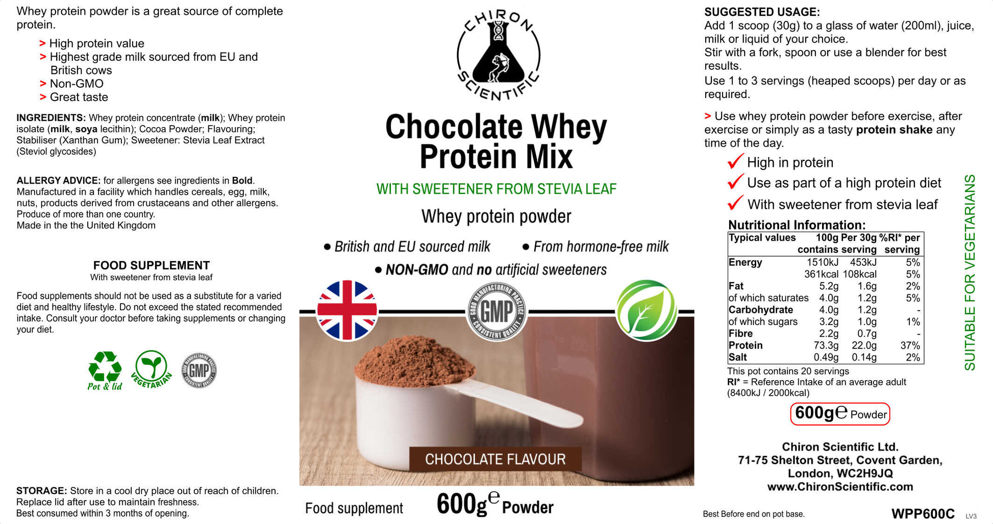 Chocolate Whey Protein Mix-3