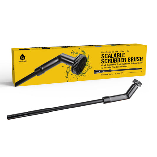 Rechargeable Electric Scalable Scrubber Brush – Reach New Heights in Cleaning-0